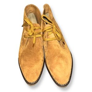 J. Crew Suede Lace Up Booties Size 5